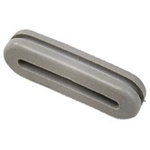 SES Sterling Grey PVC 37 x 13mm Cable Grommet