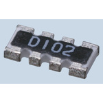 Kamaya Isolated SMT Resistor Array 0Ω 4 Resistors, 1206 (3216M) package RAC Convex