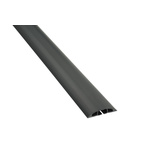 RS PRO 1.8m Black Cable Cover in PVC, 17mm Inside dia.