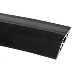 RS PRO 1.8m Black Cable Cover in PVC, 14mm Inside dia.