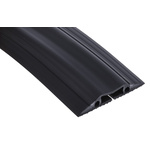 RS PRO 1.8m Black Cable Cover in PVC, 30mm Inside dia.