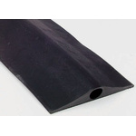 Vulcascot 4.5m Black Cable Cover in Rubber, 23mm Inside dia.