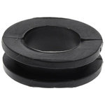 HellermannTyton Black PVC 18mm Cable Grommet for Maximum of 14mm Cable Dia.
