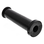 HellermannTyton Black PVC 9mm Cable Grommet for Maximum of 5.3mm Cable Dia.