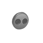 Siemens Black Rubber Round