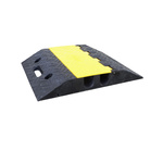 RS PRO 500mm Black/Yellow Cable Cover in Rubber, 35mm Inside dia.
