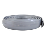 RS PRO 500mm Grey Cable Cover in PVC, 12 x 19mm Inside dia.