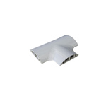 RS PRO 135mm Grey Cable Cover in PVC, 17 x 10mm Inside dia.