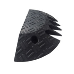 RS PRO 500mm Black Cable Cover in Rubber, 35mm Inside dia.