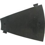 RS PRO Black Cable Cover in PVC, 2 x 20mm Inside dia.