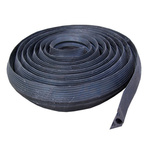 RS PRO 10m Black Cable Cover in Rubber, 20mm Inside dia.