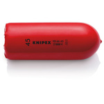 Knipex 130mm Black on Red Cable Cover in Plastic, 45mm Inside dia.