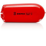 Knipex 135mm Black on Red Cable Cover in Plastic, 50mm Inside dia.