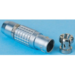 Lemo Silver Brass Cable Grommet for 11.1 → 11.7mm Cable Dia.