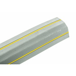 Vulcascot 3m Grey/Yellow Cable Cover, 14 x 8mm Inside dia.