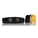 RS PRO 1.83m Black Cable Cover in PVC, 7.4mm Inside dia.