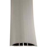 RS PRO 1.83m Grey Cable Cover in PVC, 22mm Inside dia.