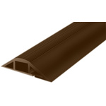 RS PRO 1m Brown Cable Cover in PVC, 14.8mm Inside dia.