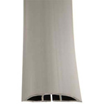 RS PRO 1m Grey Cable Cover in PVC, 22mm Inside dia.