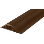 RS PRO 1m Brown Cable Cover in PVC, 29.4mm Inside dia.