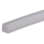 RS PRO Natural PE Grommet Strip for 1.1 → 2mm Cable Dia.
