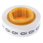 3M Adhesive Cable Markers, Pre-printed "0"