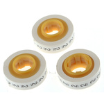 3M Adhesive Cable Markers, White, Pre-printed "2"