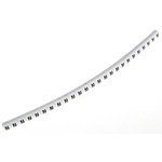 HellermannTyton Helagrip Slide On Cable Marker, Black on White, Pre-printed "N", 1 → 3mm Cable
