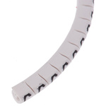 HellermannTyton Helagrip Slide On Cable Marker, Black on White, Pre-printed "C", 1 → 3mm Cable