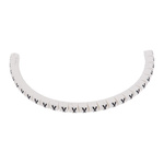 HellermannTyton Helagrip Slide On Cable Marker, Black on White, Pre-printed "X", 1 → 3mm Cable