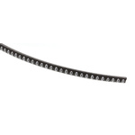 HellermannTyton Helagrip Slide On Cable Markers, White on Black, Pre-printed "0", 2 → 5mm Cable