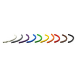 RS PRO Slide On Cable Marker, White on Brown, Pre-printed "1"