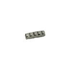 RS PRO Slide On Cable Marker, Black on White, Pre-printed "L", 3 → 4.2mm Cable