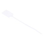 RS PRO Cable Tie Cable Markers, Natural, Pre-printed "Blank", for Cables
