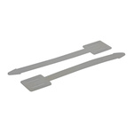 HellermannTyton Arrowtag Cable Tie Cable Markers, Natural, Pre-printed "-0", 1.7 → 3.6mm Cable