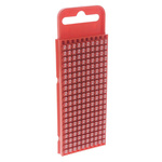 HellermannTyton WIC1 Snap On Cable Markers, Red, Pre-printed "2", 2 → 2.8mm Cable