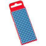 HellermannTyton WIC1 Snap On Cable Markers, Blue, Pre-printed "6", 2 → 2.8mm Cable
