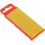 HellermannTyton WIC1 Snap On Cable Markers, Yellow, Pre-printed "0 → 9", 2 → 2.8mm Cable