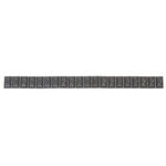 Lapp Fleximark Cable Tie Cable Marker Kit, Black, Pre-printed "A → Z"