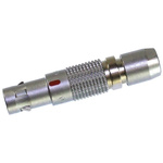 Lemo Solder Connector, 5 Contacts, Cable Mount M7, IP50