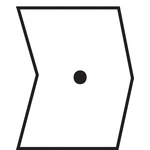 HellermannTyton HGDC Slide On Cable Markers, Black on White, Pre-printed ".", 2 → 5mm Cable