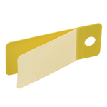 Brady Clip On Cable Markers, Yellow