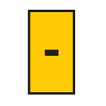 HellermannTyton WIC Snap On Clip On Cable Marker, Yellow, 2 → 2.8mm Cable
