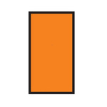 HellermannTyton WIC Snap On Clip On Cable Marker, Orange, 4.3 → 5.3mm Cable