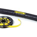 HellermannTyton TIPTAG Cable Tie Cable Marker, Yellow, Pre-printed "TIPTAG PU"
