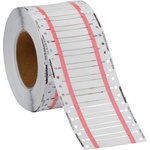 HellermannTyton TLFX DS Heat Shrink Cable Marker, White, 1.6 → 4.8mm Cable