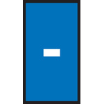 HellermannTyton WIC0 Cable Markers, Blue, 2 → 2.8mm Cable