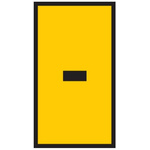 HellermannTyton WIC0 Cable Markers, Yellow, 2 → 2.8mm Cable