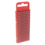 HellermannTyton WIC1 Cable Markers, Red, Pre-printed "2", 2 → 2.8mm Cable