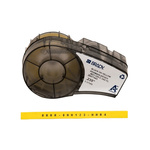 Brady R4300 Heat Shrink Heat Shrink Cable Marker, Black on Yellow, 1.17 → 2.8mm Cable